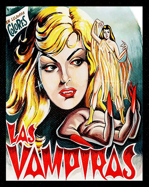 Las Vampiras 4x5" Color Patch
