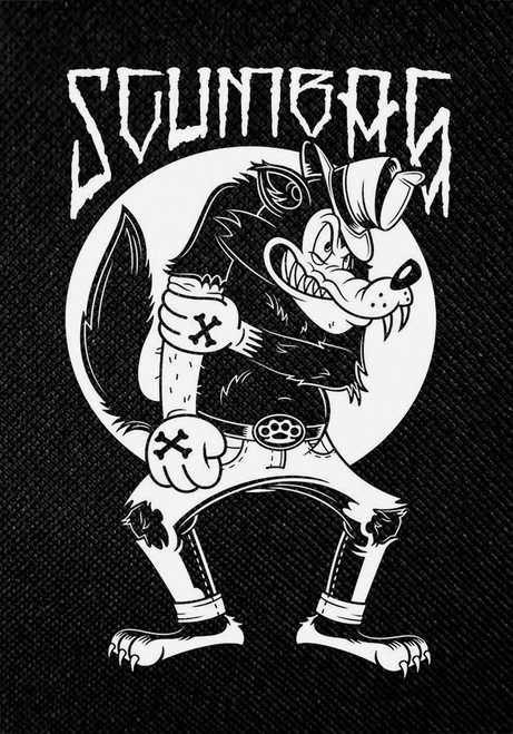 Scumbag 5x3.5" Printed Patch