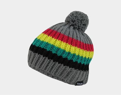 Magenta and Turquoise Mont Ventoux Beanie