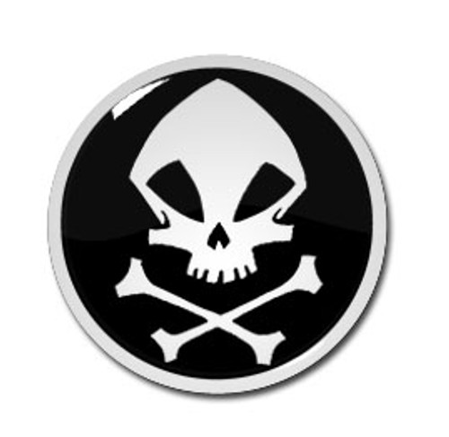 The Umbrella Academy - Skull & Bones  1.5" Pin