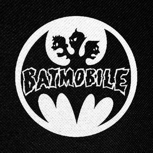 Batmobile 4x4" Printed Patch