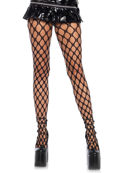 Pothole FishNet Tights