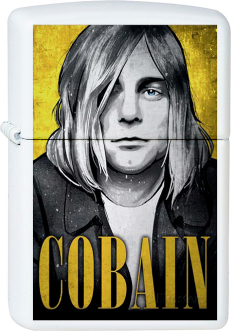 Nirvana's Kurt Cobain White Pocket Dragon Nirvana's Kurt Cobain White Pocket Dragon