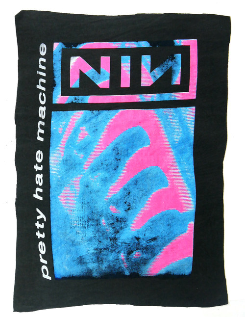 NIN - Pretty Hate Machine Test Print Backpatch