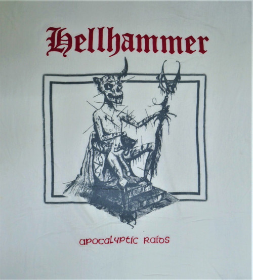 Hellhammer - Apocaliptic Raids Test Print Backpatch
