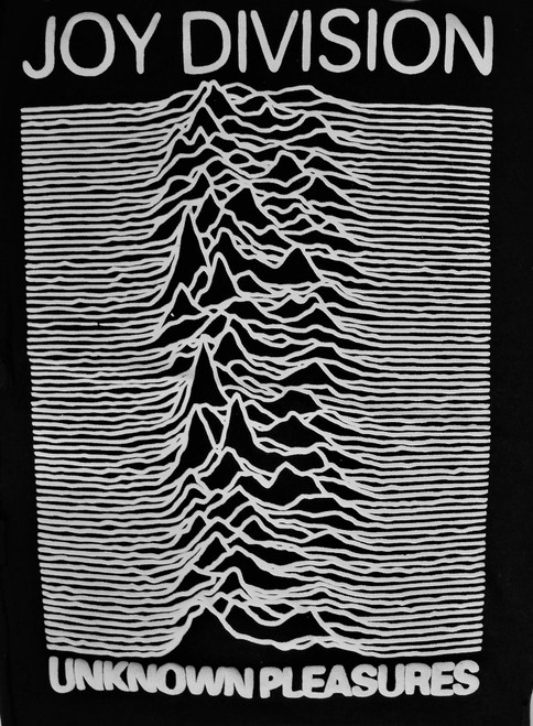 Joy Division - Unknown Pleasures Test Print Backpatch