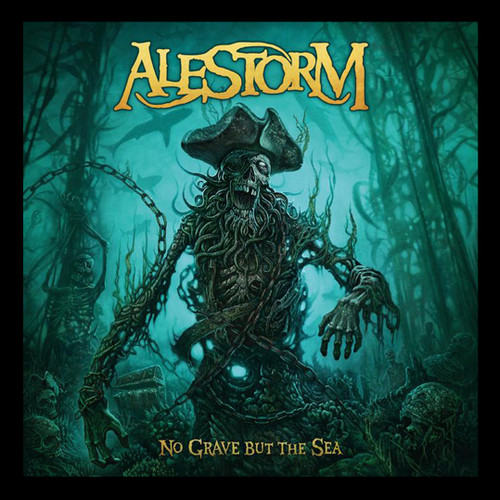 Alestorm - No Grave but The Sea - 4x4" Color Patch