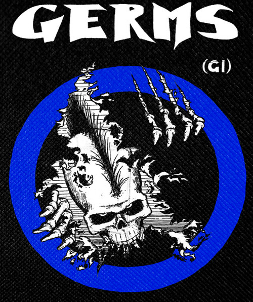 Germs - GI 12x14" Printed Backpatch