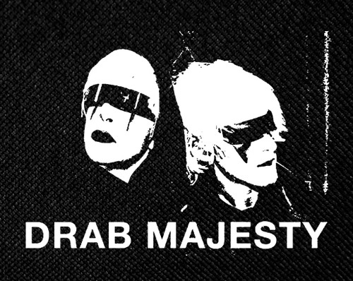 Drab Majesty - Faces 5x4" Printed Patch