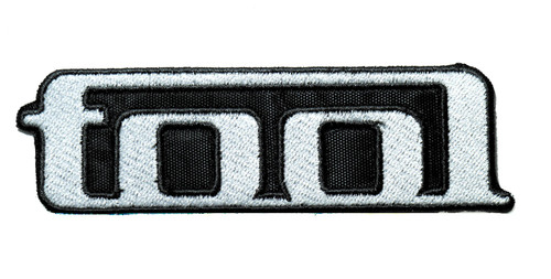 Tool - White Logo 4.5" Embroidered Patch