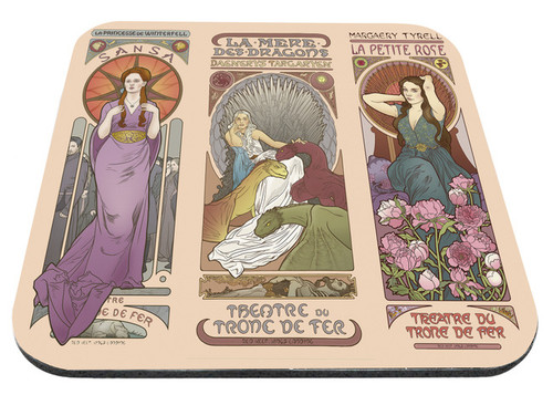 Game Of Thrones - Ladies Of Westeros 9x7" Mousepad