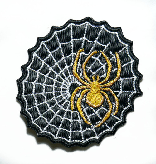 Spiderweb 3" Embroidered Patch