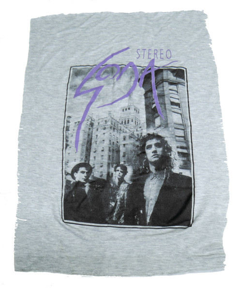 Soda Stereo - Doble Vida Test Print Backpatch