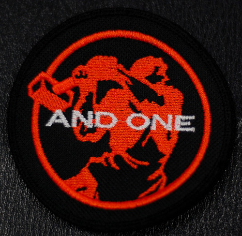 And one - Logo 4x4" Embroidered Patch