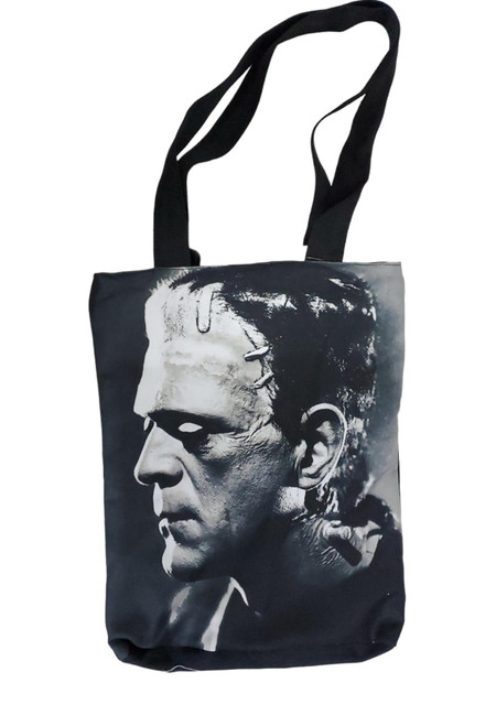 Frankenstein B&W Shoulder Tote Bag