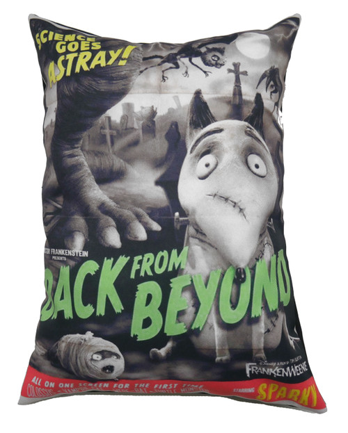 Frankenweenie - Back From Beyond Throw Pillow