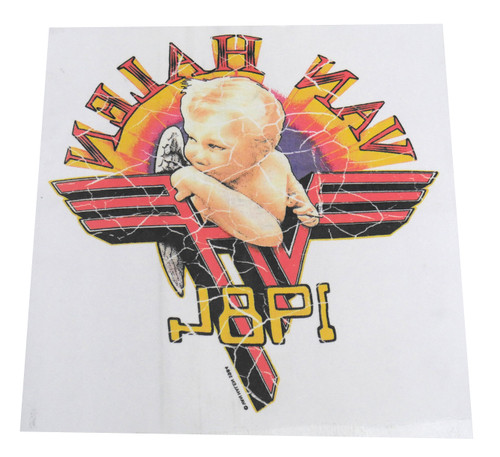 Van Halen - 1981 Test Print Backpatch