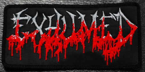 Exhumed - Logo 4x2.5" Embroidered Patch