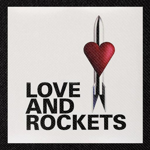 Love And Rockets - Logo 4x4" Color Patch Love And Rockets - Logo 4x4" Color Patch