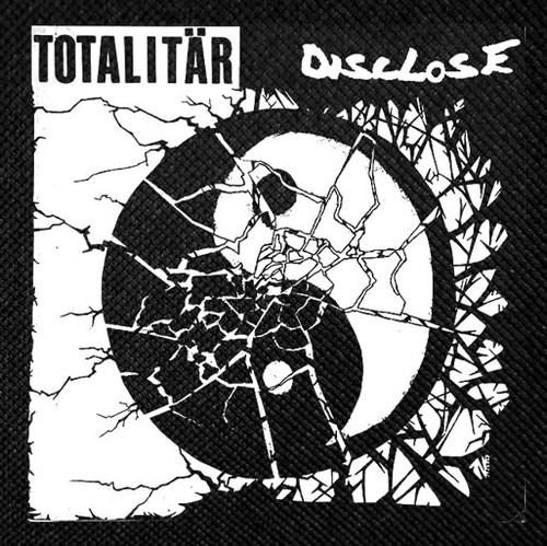Totalitar/Disclose Split 5x5" Printed Patch