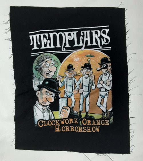 The Templars - Clockwork Orange Test Print Backpatch
