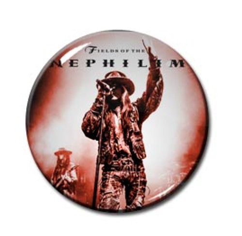 Fields of Nephilim - Carl McCoy 1.5" Pin