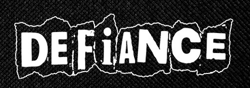 Defiance 10x3" Printed Patch