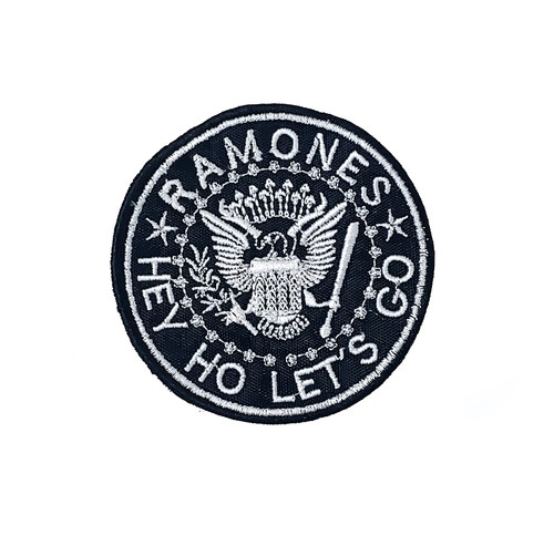 The Ramones - Eagle Logo Circular 3" Embroidered Patch