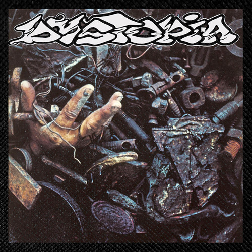 Dystopia - Human = Garbage 4x4" Color Patch
