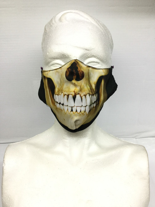 Skull Teeth Face Mask