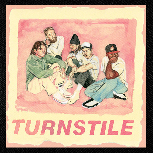 Turnstile - Glow On 4x4" Color Patch