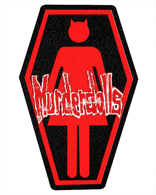 Murderdolls - Devil Girl 10"x14" Coffin Shaped Sublimated Backpatch