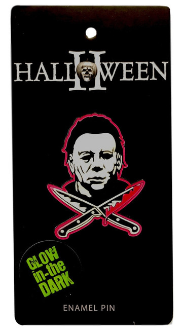 Halloween - Michael Myers Crossed Knives Enamel Pin