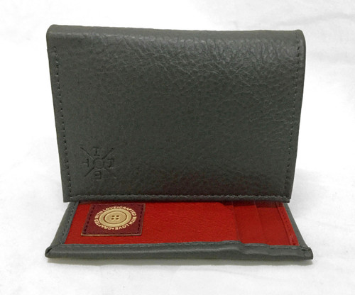 Grey Tri-Fold Wallet