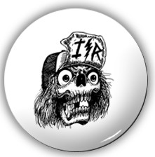 Iron Reagan - Skull Logo 1" Pin
