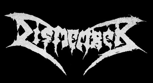 Dismember - Logo 6x3" Printed Patch Dismember - Logo 6x3" Printed Patch