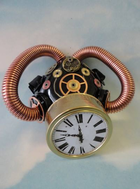 Antique Clock Face Respirator Antique Clock Face Respirator