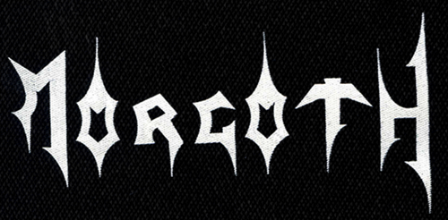 Morgoth - Logo 7x3" Printed Patch Morgoth - Logo 7x3" Printed Patch