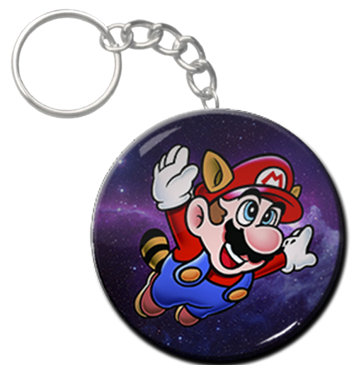 Mario 1.5" Metal Bottle Opener Keychain