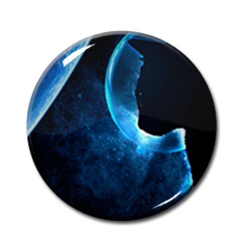 Cosmic Cat 2.25" Pin