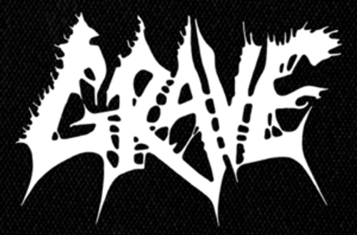 Grave - Logo 5x3" Printed Patch