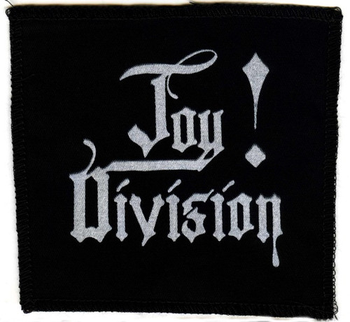 Joy Division - Logo 5x5" Printed Patch Joy Division - Logo 5x5" Printed Patch