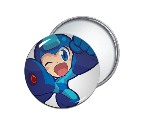 Mega Man Powered Up Pocket Mirror
