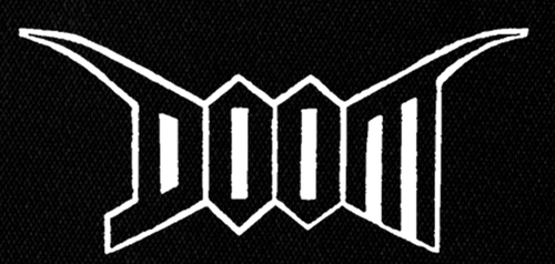 Doom - Logo 7x4" Printed Patch