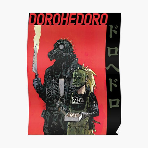 Dorohedoro - Ryuji Kaiman Q Scroll Poster