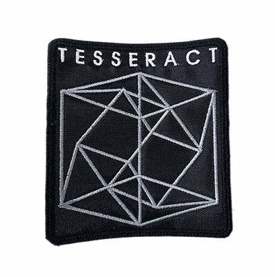 Tesseract - Square Logo 3.5" Embroidered Patch