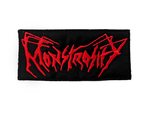 Monstrosity - Logo 5x2" Embroidered Patch