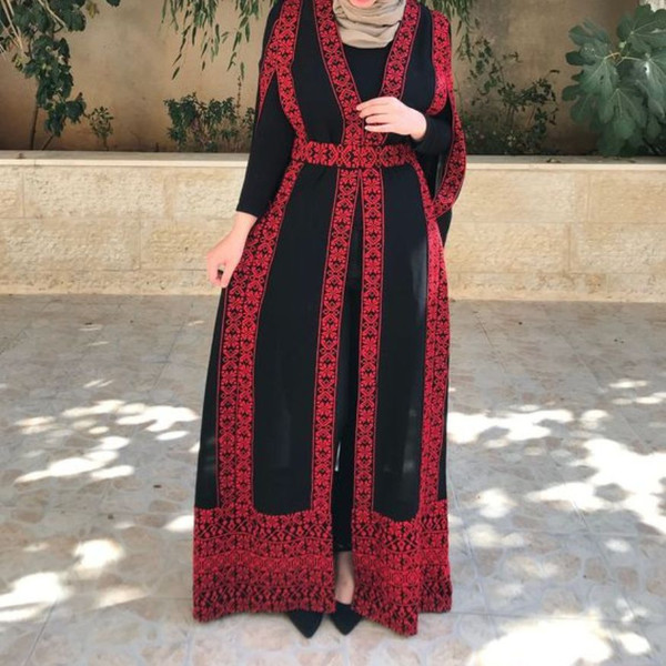 Elevate Your Style: 3 Stunning Ways to Flaunt Palestinian Embroidery with Maxi Jackets