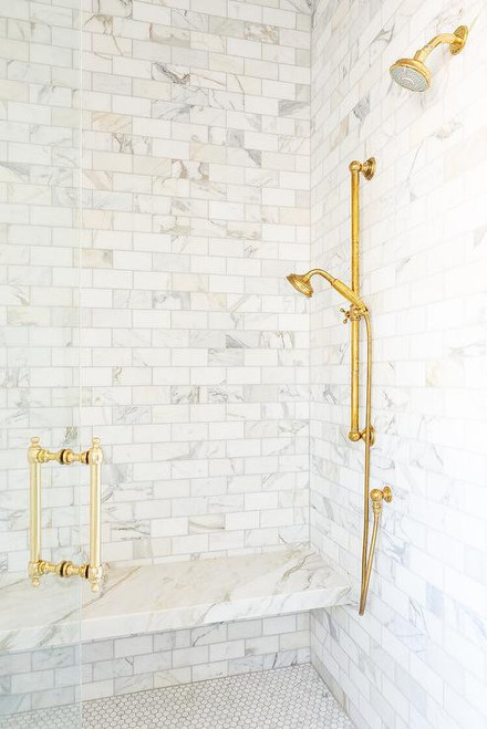 Calacatta Gold Honed 3"x6" Marble Tiles
