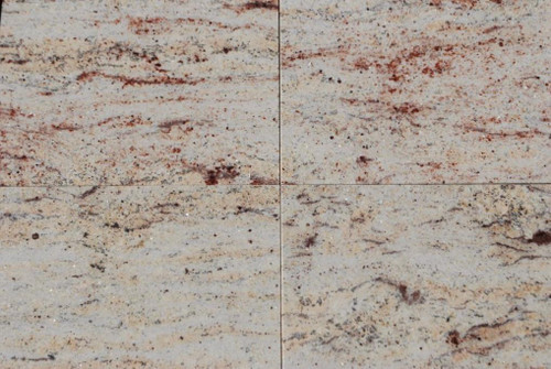 3615 Ivory Brown 10x12 Polished Granite Tile